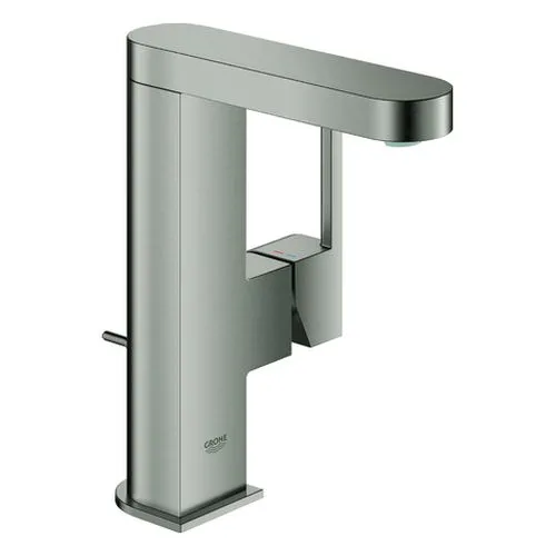 Grohe Plus Waschtischmischer M-Size mit Schwenk-Auslauf (hard graphite gebürstet)