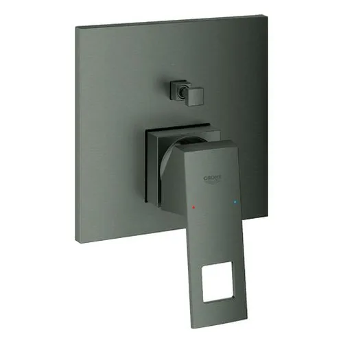 Grohe Eurocube Wannen-Fertigset für 35600 (hard graphite gebürstet)
