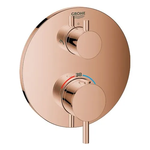 Grohe Atrio Wannenthermostat-Fertigset für 35600 (warm sunset)