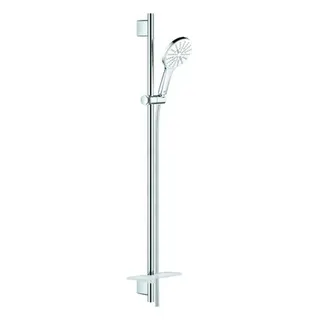 Grohe Rainshower 130 Brauseset mit 900 mm Stange (moon white/chrom)
