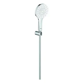 Grohe Rainshower 130 Brauseset mit Wandhalter, 9,5l/min (moon white/chrom)