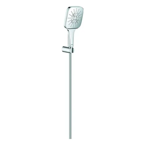 Grohe Rainshower SmartActive 130 Cube Brauseset mit Wandhalter, 9,5l/min (chrom)