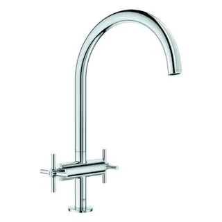 Grohe Atrio 2-Griff-Spültischmischer mit C-Auslauf (chrom)