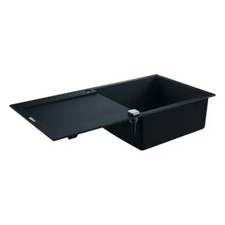 Grohe K500 Kompositspüle 1 Becken 1000 x 500 mm mit Abtropffläche (granit schwarz)