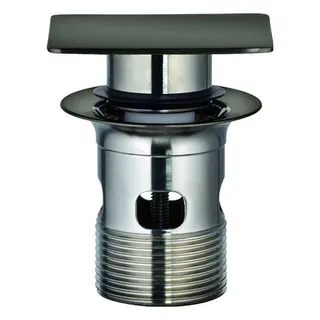 Grohe Stopfen inkl. Kelch für Standard-Ablaufgarnitur (hard graphite gebürstet)