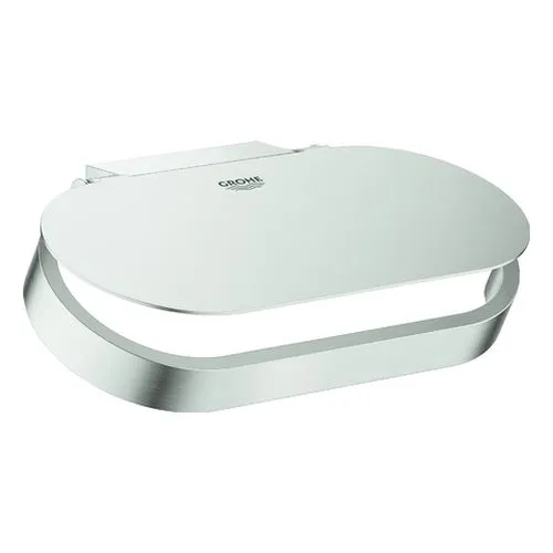 Grohe Selection WC Papierhalter mit Deckel (supersteel)