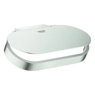 Grohe Selection WC Papierhalter mit Deckel (supersteel)