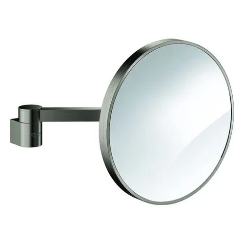 Grohe Selection Kosmetikspiegel (hard graphite gebürstet)
