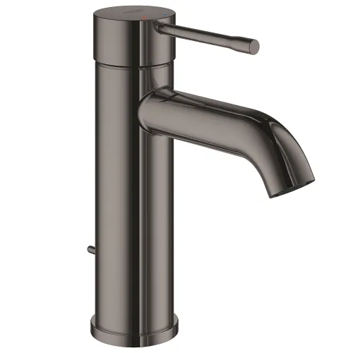 Grohe Essence Waschtischbatterie S-Size mit Ablaufgarnitur, hard graphite