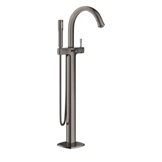 Grohe Grandera Wannen-Fertigset für Bodenmontage (hard graphite)