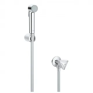 Grohe Tempesta F Brauseset mit Knopfbetätigung und Eckventil (chrom)