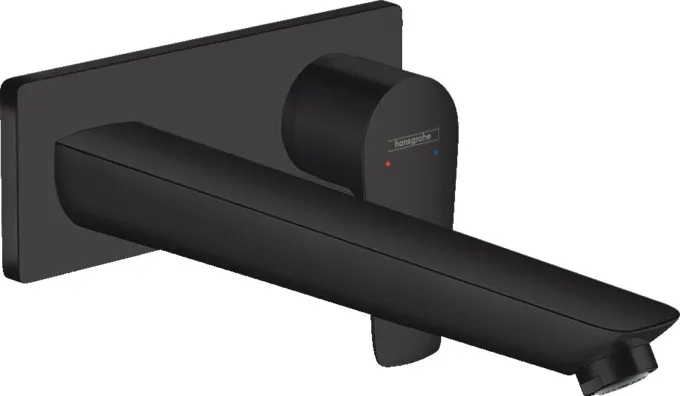 Hansgrohe Talis E 2-Loch Waschtischmischer (mattschwarz)