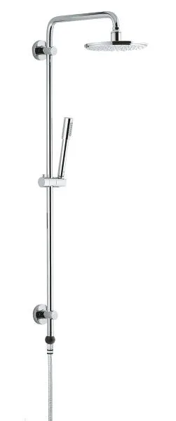 Grohe Rainshower Duschsystem mit Kopfbrause und Handbrause Sena chrom - Auslaufartikel -