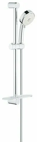 Grohe Tempesta Cosmopolitan 100 Brauseset 60 cm, 3 Strahlarten, chrom