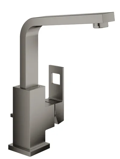 Grohe Eurocube Einhand-Waschtischbatterie, DN 15 (hard graphite gebürstet)