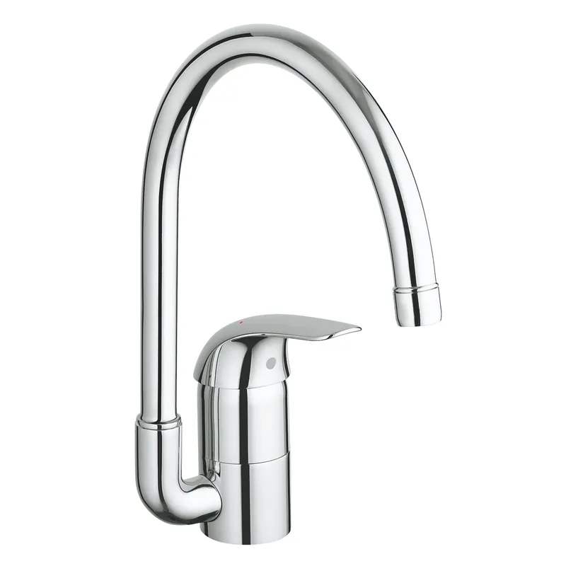 Grohe Euroeco Spültischmischer mit Schwenkauslauf (chrom)