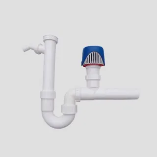 Sanit Eisenberg Rohrgeruchverschluss mit Rohrbelüfter ventilair G1 1/2xDN40