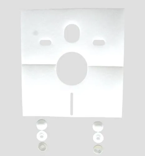 Sanit Eisenberg Schallschutzset für Wand-WC und Bidet