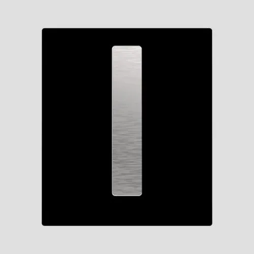 Sanit Eisenberg Urinal Abdeckplatte Ineo Bright Glas schwarz