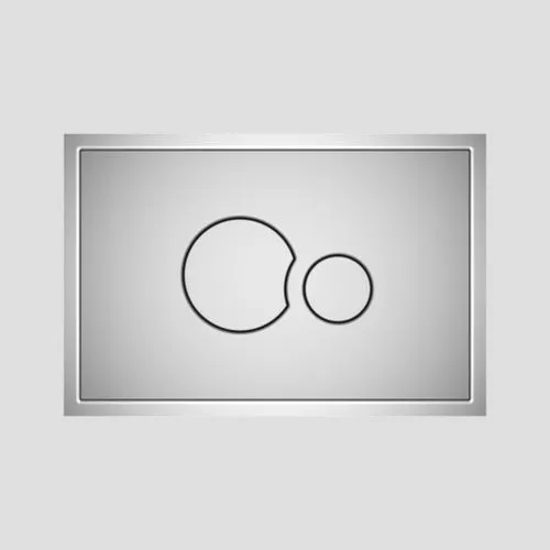 Sanit Eisenberg Betätigungsplatte SK706 Kunststoff mattchrom
