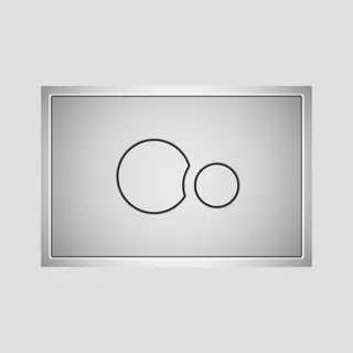Sanit Eisenberg Betätigungsplatte SK706 Kunststoff mattchrom