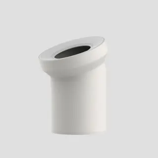 Sanit Eisenberg WC-Anschlussbogen 22Gr DN100 pergamon