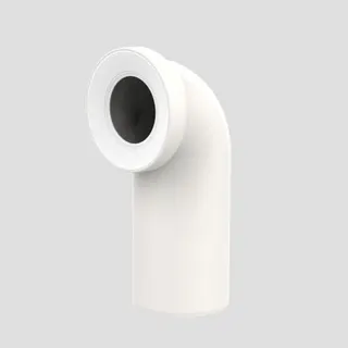 Sanit Eisenberg WC-Anschlussbogen 90Gr DN100 pergamon