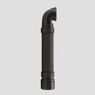 Sanit Eisenberg WC- Anschlussrohr DN90/DN100 flexibel schwarz