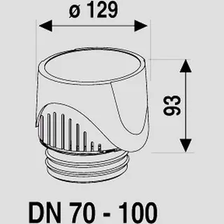 Sanit Eisenberg ventilair DN 70 - 100 CH-Variante – Bild 2
