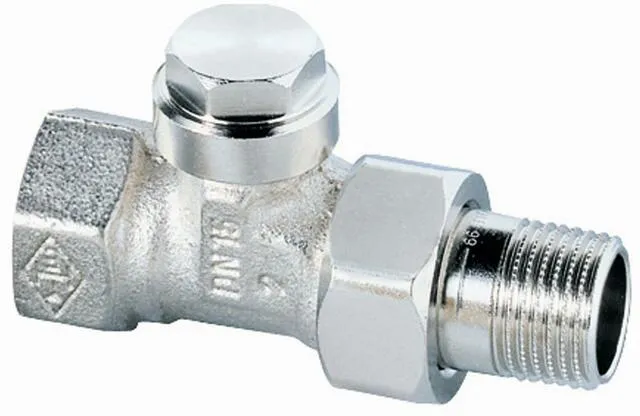 Heimeier Rücklaufverschraubung Regulux, Durchgang 1/2",