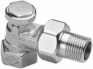 Heimeier Rücklaufverschraubung Regutec, Eckform 1/2"