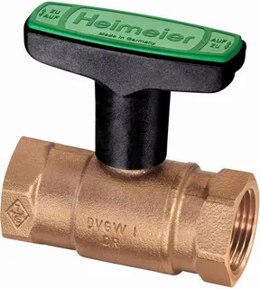 Heimeier Trinkwasser Kugelhahn Globo D, Innengewinde DN 15, 1/2"x1/2"