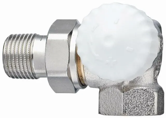 Heimeier Thermostat Ventilunterteil V-exakt II, Winkeleck rechts 3/8"