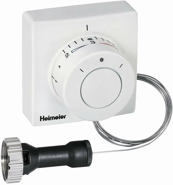 Heimeier Thermostat-Kopf F, Ferneinsteller Kapillarrohr 5 m