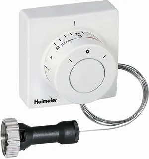 Heimeier Thermostat-Kopf F, Ferneinsteller Kapillarrohr 2 m