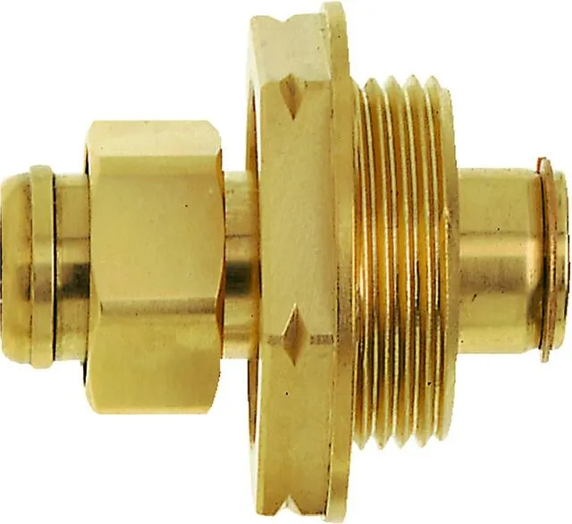Heimeier Radiator Ausgleichsverschraubung, für Ventilux, Rechtsgewinde 1 1/4"x1/2"