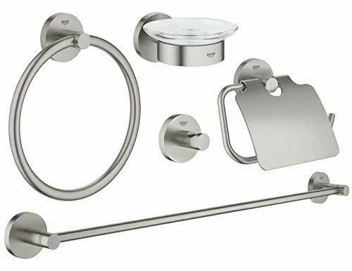 Grohe Essentials Accessoires-Set 5-in-1 (supersteel)