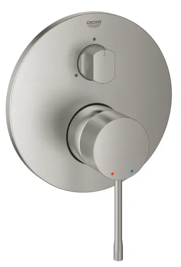 Grohe Essence Einhandbatterie mit 3-Wege Umstellung (supersteel)