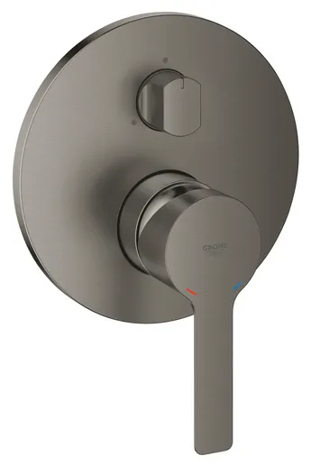 Grohe Lineare Einhandbatterie mit 3-Wege Umstellung (hard graphite gebürstet)