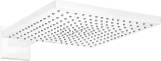 Hansgrohe Raindance E 300 Kopfbrause mit Brausearm (mattweiß)