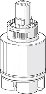 Hansa Steuerpatrone 3.5 Eco Top, in Mittelstellung Kaltwasser