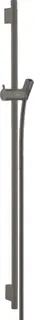 Hansgrohe Unica S Puro 90cm Brausestange (brushed black chrome)
