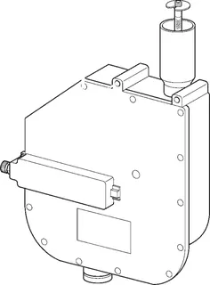Hansa Rollbox für Schlauch, Einzeleinbaukörper