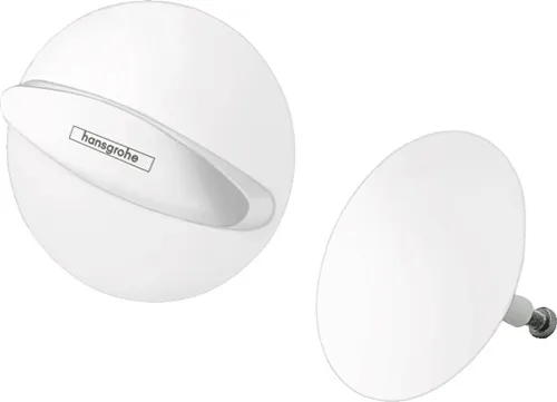 Hansgrohe Flexaplus Fertigset Ablauf- und Überlaufgarnitur (mattweiß)