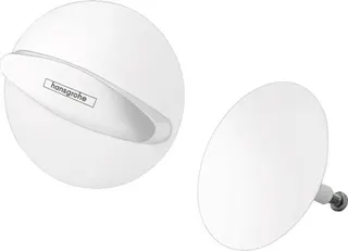 Hansgrohe Flexaplus Fertigset Ablauf- und Überlaufgarnitur (mattweiß)