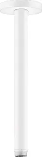 Hansgrohe Deckenanschluss S 30cm (mattweiß) für Kopfbrause