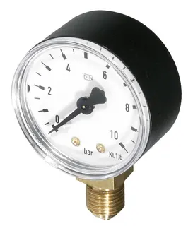 Resideo Manometer 50 mm d, für Vordruck DN 8 (R 1/4), Teilung 0-16 bar