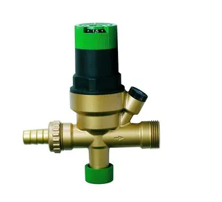 Resideo Füllarmatur VF 06 mit Einstellanzeige mit Absperrung und Manometeranschluß 1/4"