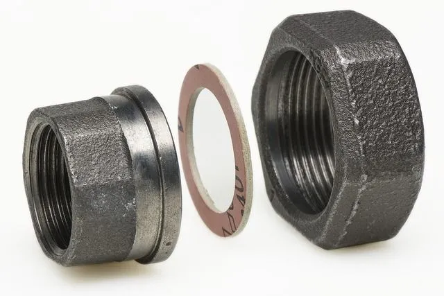 Resideo CENTRA Überwurfmutter mit Gewindetülle 2 x 1 1/4 IG, und Dichtung