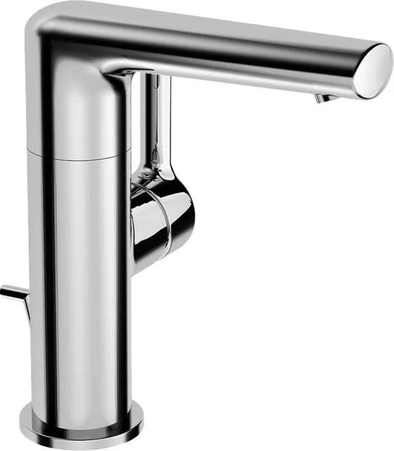 Hansa Ronda Waschtisch Armatur, Hebel seitlich bedient, chrom, mit Ablaufgarnitur